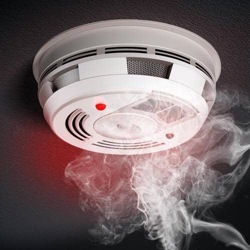 smoke detector - Causes of House Fires